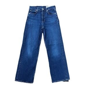 Rag & Bone Shea High-Rise Relaxed Straight Jeans Size 25 (Fits 27x 29)